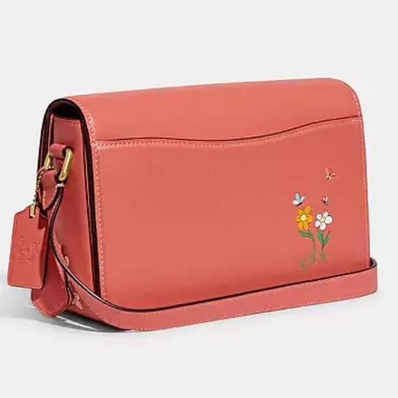 DISNEY X COACH Studio Shoulder Bag With Mickey Mouse And Flowers - Picture 4 of 5